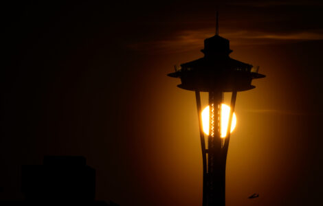 Space Needle Base Jump